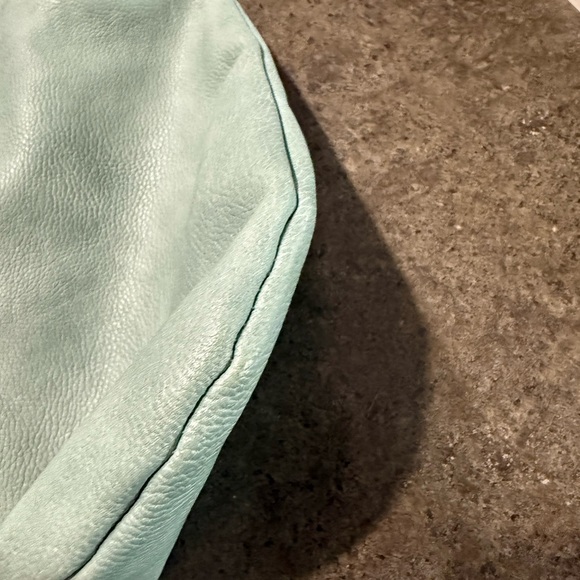 221. Blush Hand/shoulder Bag, Mint Green - Picture 9 of 12